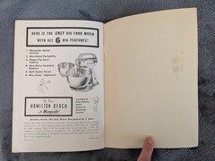 Lot 3 VTG advertising cookbooks Riverside Hamilton Beach Pillsbury 1920s-1950s