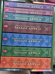 Harry Potter Paperback Boxset #1-7 by J. K. Rowling Damage To Box