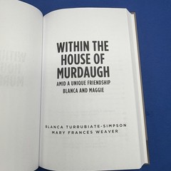 Within the House of Murdaugh By Blanca Simpson Hardcover Book 2025