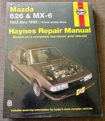 NEW Haynes 61041 Repair Manual for Mazda 626 & MX-6 FWD 1983 thru 1992
