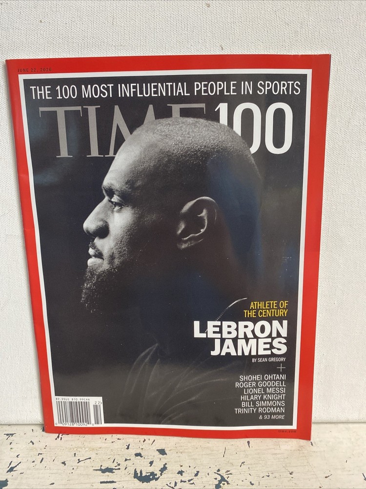 Time Magazine The 100 Most Influential People In Sports Lebron James 2026