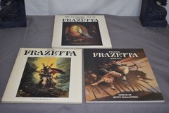 Frank Frazetta Books One, Two, Five (1st Edition/Varied Print, art books)