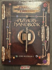 Dungeons & Dragons 3.0 Player’s Handbook Lot RCX-10