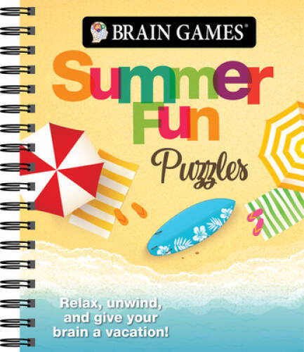 Brain Games – Summer Fun Puzzles: Relax, Unwind, and Give Your Brain a V – GOOD