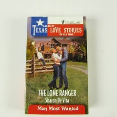 Lot of 4 Vintage Texas Love Stories Men Most Wanted Paperback Books