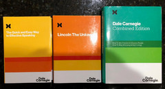 Lot Dale Carnegie 3 Vols: COMBINED EDITION + Quick & Easy Speaking + Lincoln