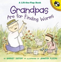 Grandpas Are for Finding Worms (Lift-the-Flap, Puffin) – Paperback – GOOD