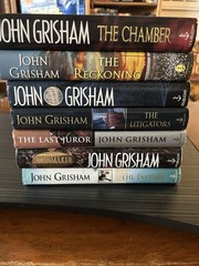 Lot of 6 John Grisham Hardcover Books