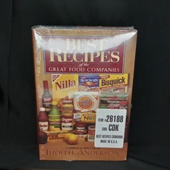 Vintage 1992 Cookbook Best Recipes Hardcover 512 Pages Sealed