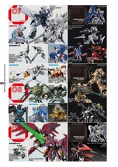 Mobile Suit Gundam GUNPLA Model Kits Catalog 2024 MG & FULL MECHANICS Edition