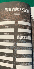 We Suck At Comics An Anthology Vol. 1 Rejection MARK C FRANKEL SIGNED 2023