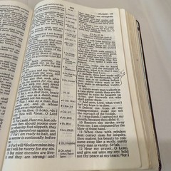 Vtg Holy Bible King James Version Kenneth Copeland Reference Edition Leather KJV