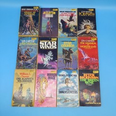 DAW Yellow Spine lot x35 vintage science fiction fantasy Carter Bradley Norton +