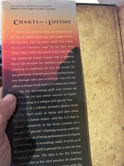 Chants of a Lifetime Krishna Das 2010 Hardcover No CD Hay House 1st Edition