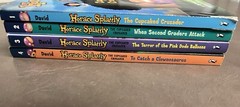 Lot Of 4 Horace Splattly The Cupcaked Crusader Series Books 1-4 Lawrence David