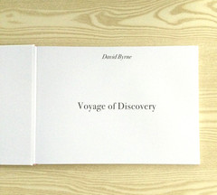 David Byrne’s Voyage of Discovery Book w/ VIP CD Style Ticket – New – unsigned