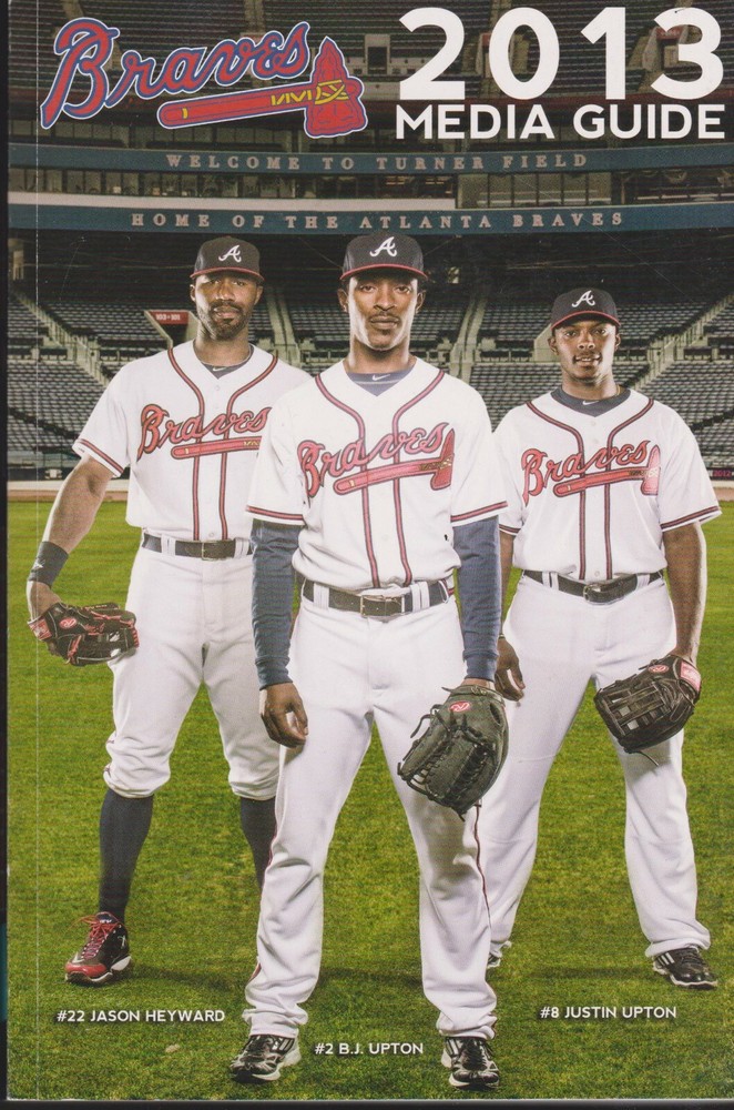 *ATLANTA BRAVES* 2013 MEDIA GUIDE 432 Pages