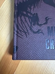 Jurassic Park By Michael Crichton Deluxe Faux Leather Dinosaur Skin Edition New