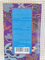 Sons And A House Divided: Good Earth Trilogy Pearl S. Buck Paperback 2 Book Set