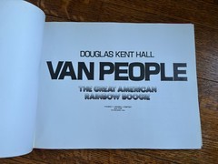 Van People: The Great American Rainbow Boogie Douglas Kent Hall (HCDJ,1977) Boho