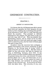 Greenhouse Construction 1894 (218 Pages)