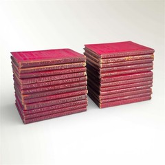 Antique Little Leather Library Miniature Books – Choose Your Title – Red Series