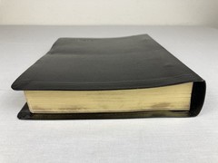 WORLD PUBLISHERS LOOSE LEAF KJV HOLY BIBLE CENTER COLUMN BONDED LEATHER RARE HTF