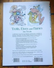 Trolls, Elves and Fairies by Jan Sovak (2002, Trade Paperback) Coloring Book New