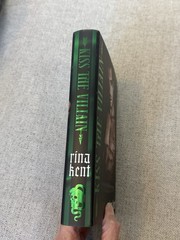 Kiss The Villain By Rina Kent Baddies Book Box Special Edition MM Romance