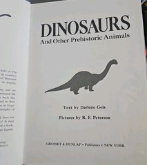 Dinosaurs and Other Prehistoric Animals, Hardcover 1987