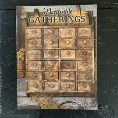 MERCANTILE GATHERINGS MAGAZINES 2016 Lot of 4 – Spring Summer Winter Fall