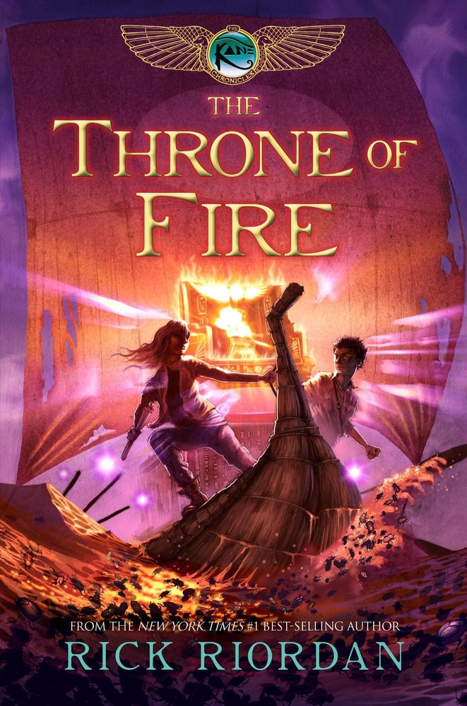The Throne of Fire (The Kane Chronicles, Book 2) – Riordan, Rick – Very Good…