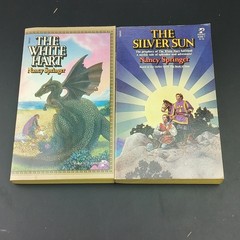 White Hart And Silver Sun Books 1 & 2 Nancy Springer Paperback Fantasy Lot Isle