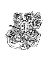 SUZUKI GN125 Motorcycle Service Manual 1983 To 2001, BINDING – TOUGH COVERING