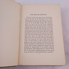 The Bird of Dawning by John Masefield 1933 Hardcover The MacMillan Company