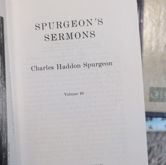 Lot of 5 Books Spurgeon’s Sermons Charles Spurgeon Christian Vol. 3, 6, 10, 15