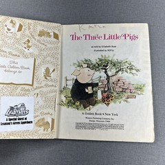 I’m T-Rex ~ Tootle ~ Baby Animals ~ Three Little Pigs 4 Little Golden Books