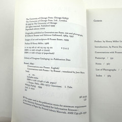 CONVERSATIONS WITH PICASSO Brassai University Of Chicago Press PB 2002