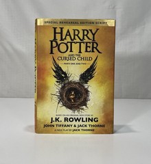 First Edition HARRY POTTER AND THE CURSED CHILD Hardcover 1st Printing SCRIPT