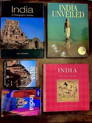 India- Lot Of 5 Books detailing the Geography, History, and Culture of India.