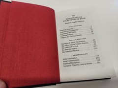 Orthodox- St Ignatius Pocket Prayer Book Modern English Edition Hardcover