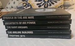 The Epic of Flight Time-life Books Lot Of 5 Hardcover Vintage Aviation History