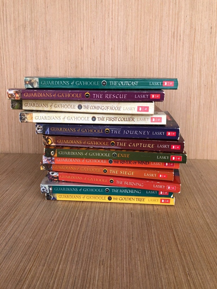 Guardians Of GaHoole Book Series By Kathryn Lasky 1-11 Scholastic Paperback Set