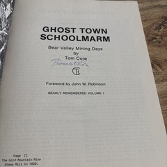Big Bear Valley : Ghost Town Schoolmarm, Indians 2 Books. California