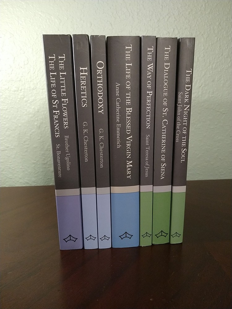 Lot of 7 Baronius Classic Catholic Paperback Books, Chesterton, Emmerich, Others