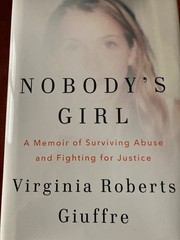 Nobody’s Girl: A Memoir – Hardcover, by Giuffre Virginia Roberts – Very Good b