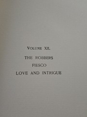 1902 The Robbers by Friedrich Schiller Luxury Edition #15 of 1,000