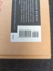Arboretum by David Byrne Harcover Book