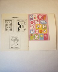 UNUSED! Hello Kitty Coloring Activity Book & Stickers by Sanrio Bendon Publisher