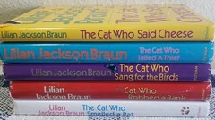 Lilian Jackson Braun „The Cat Who” 5 Book Lot G.P. Putnam’s Sons Hardcover